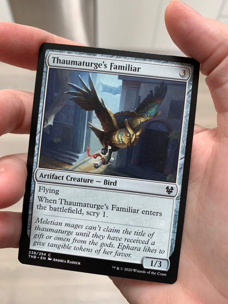 Thaumaturge's Familiar NONFOIL Artist Proof