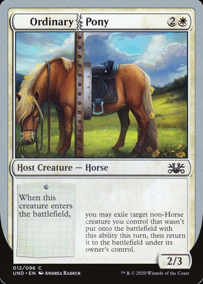Unsanctioned: Ordinary Pony