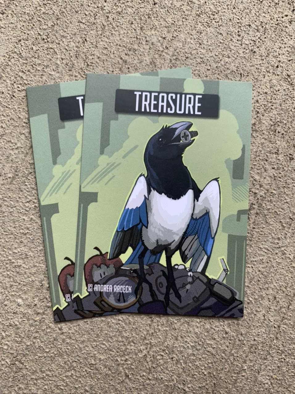 4x - Treasure MTG Token