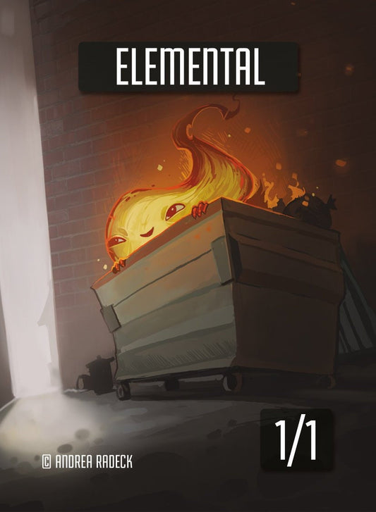4x - 1/1 Elemental Token