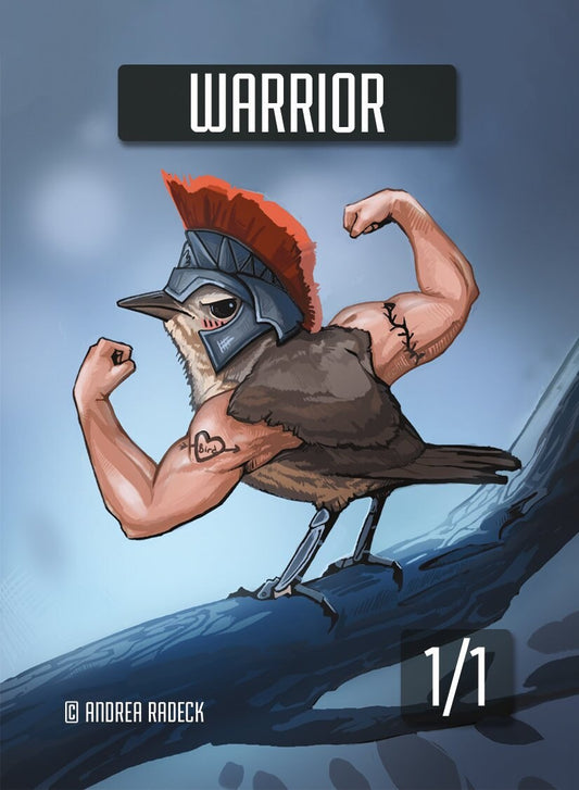 4x - 1/1 Warrior Token