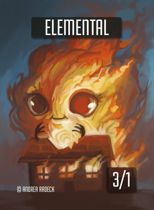 4x - 3/1 Elemental Token