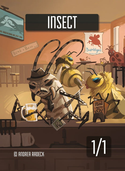 4x - 1/1 Insect Token