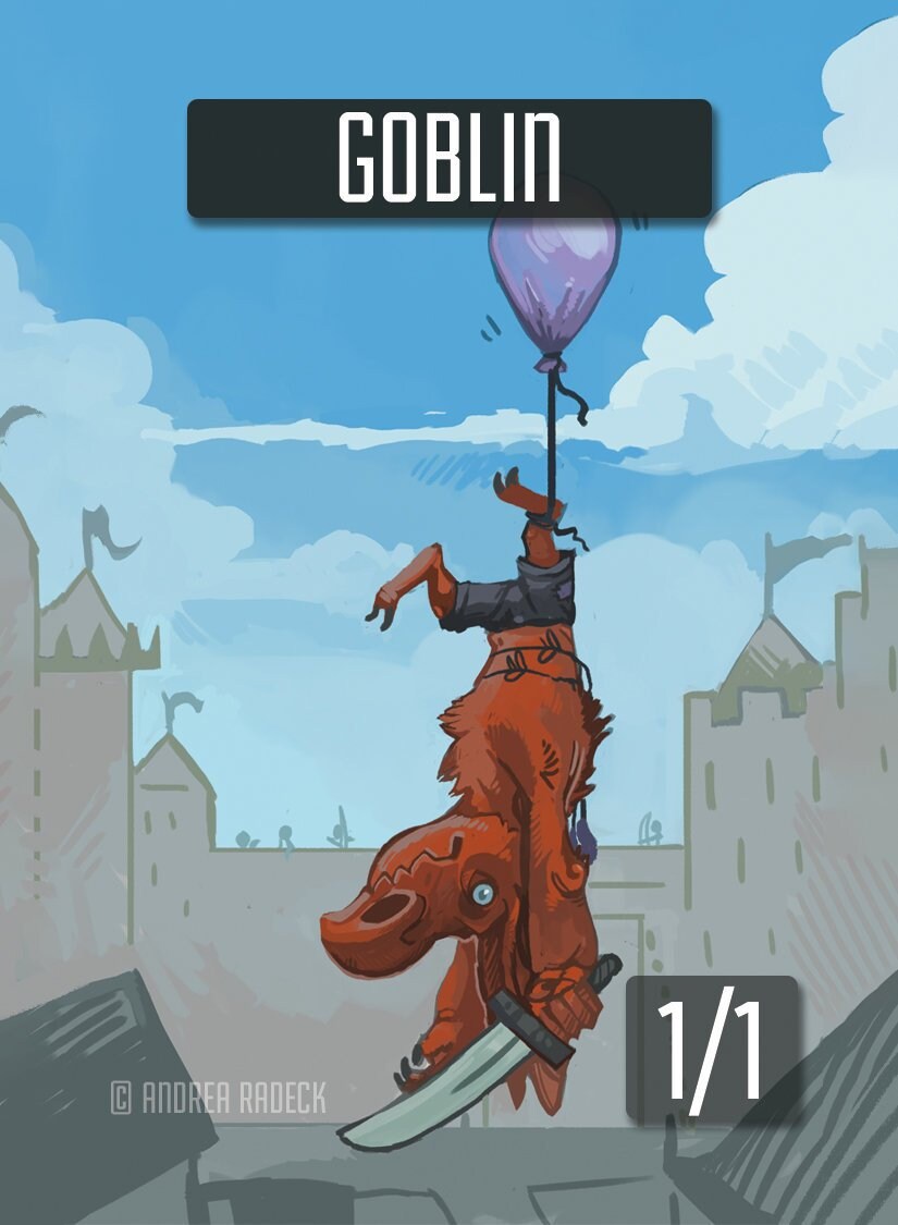 4x - 1/1 Goblin Token (DESCENDING)
