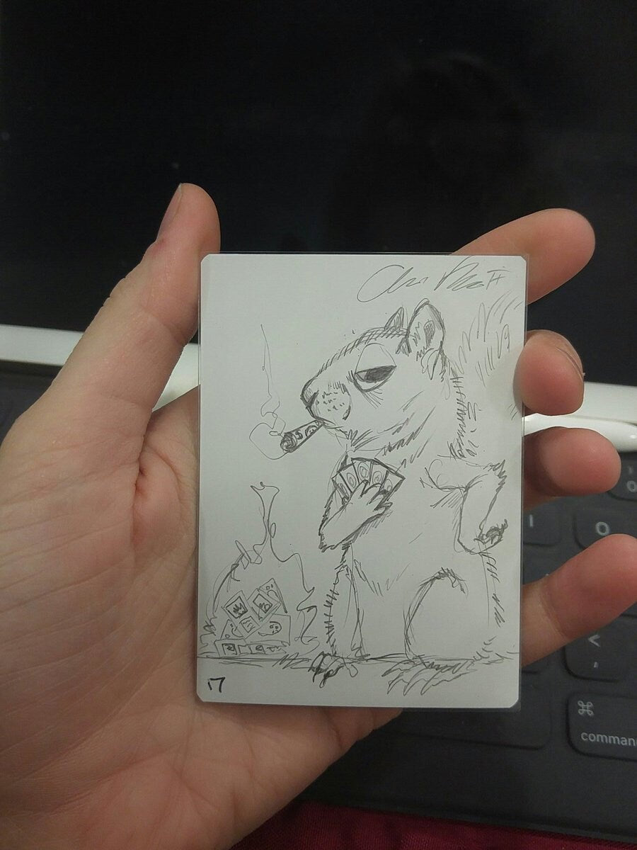 Sketches on Artist Proofs!