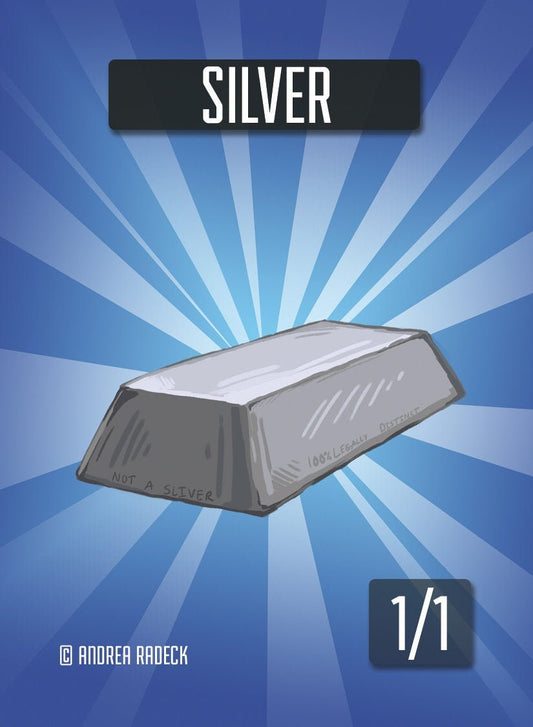 4x - 1/1 Sliver (silver) Token