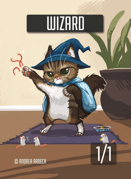 4x - 1/1 Wizard Token