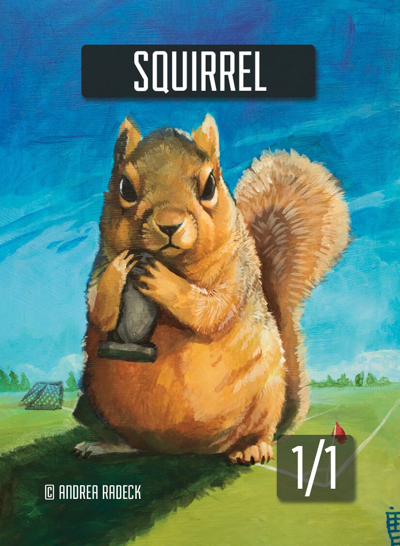 4x - 1/1 Squirrel Token