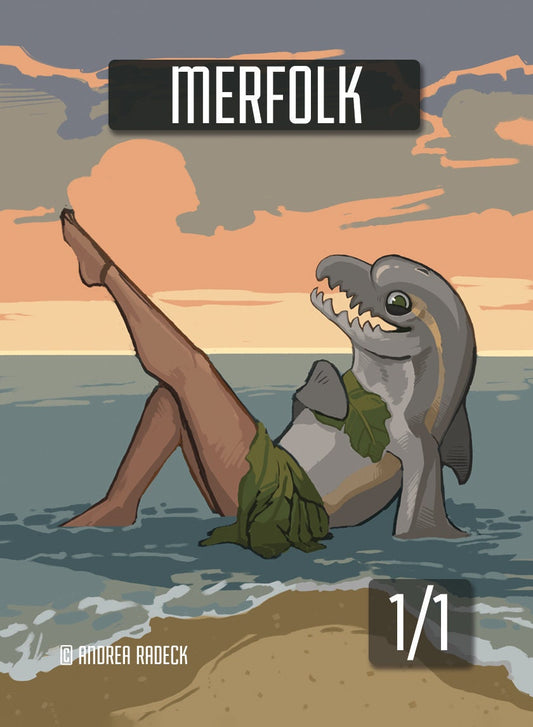4x - 1/1 Merfolk Token