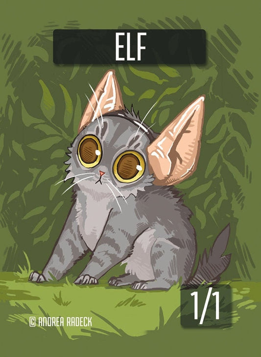 4x - 1/1 Elf Token