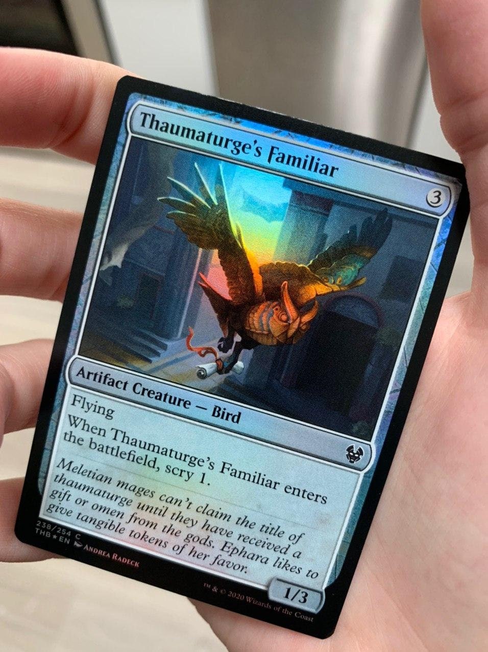 Thaumaturge's Familiar FOIL Artist Proof