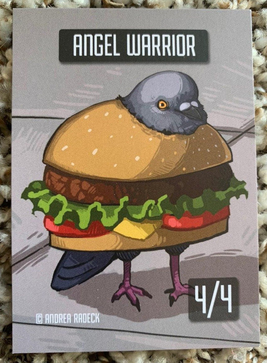 4x - 4/4 Angel Warrior Token