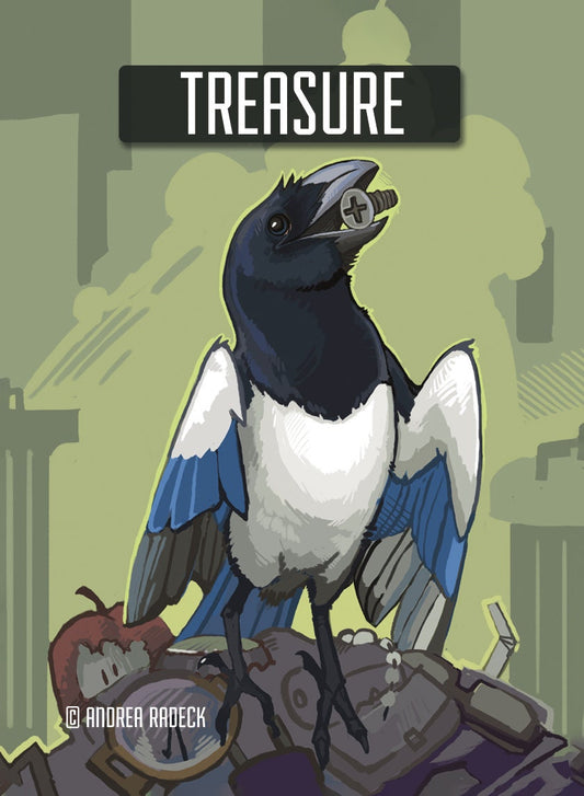 4x - Treasure MTG Token
