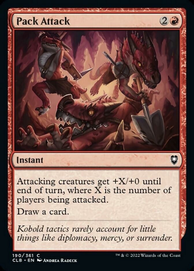 Pack Attack MTG Artist Proof
