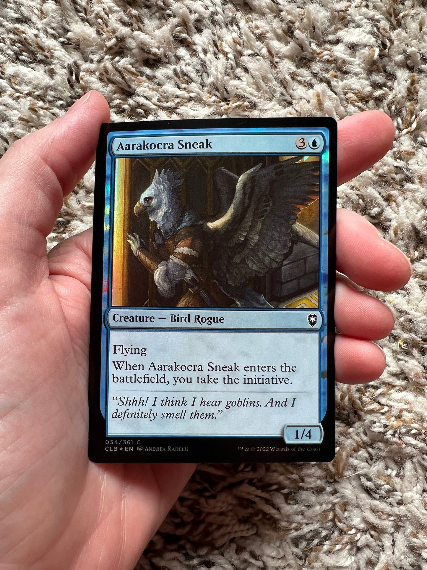 Aarakocra Sneak MTG Artist Proofs