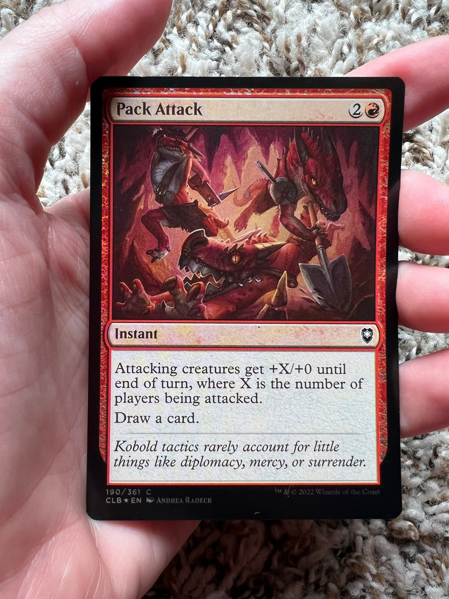 Pack Attack MTG Artist Proof